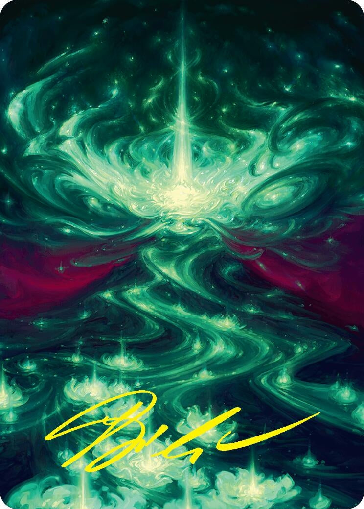Image for Genesis Wave Art Card (54/54) (Gold-Stamped Signature) (40) - Magic: The Gathering