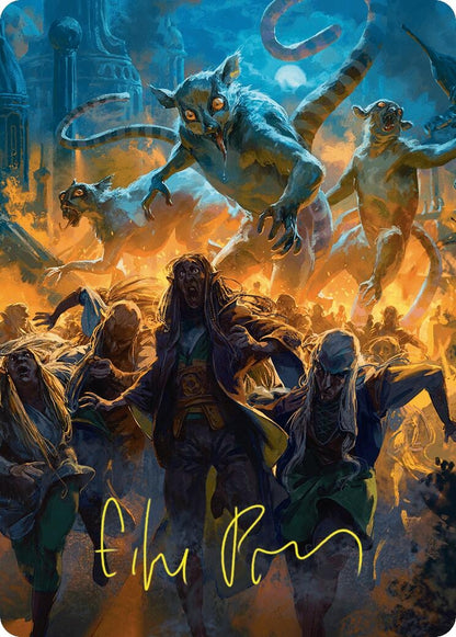 Image for Preposterous Proportions Art Card (43/54) (Gold-Stamped Signature) (43) - Magic: The Gathering