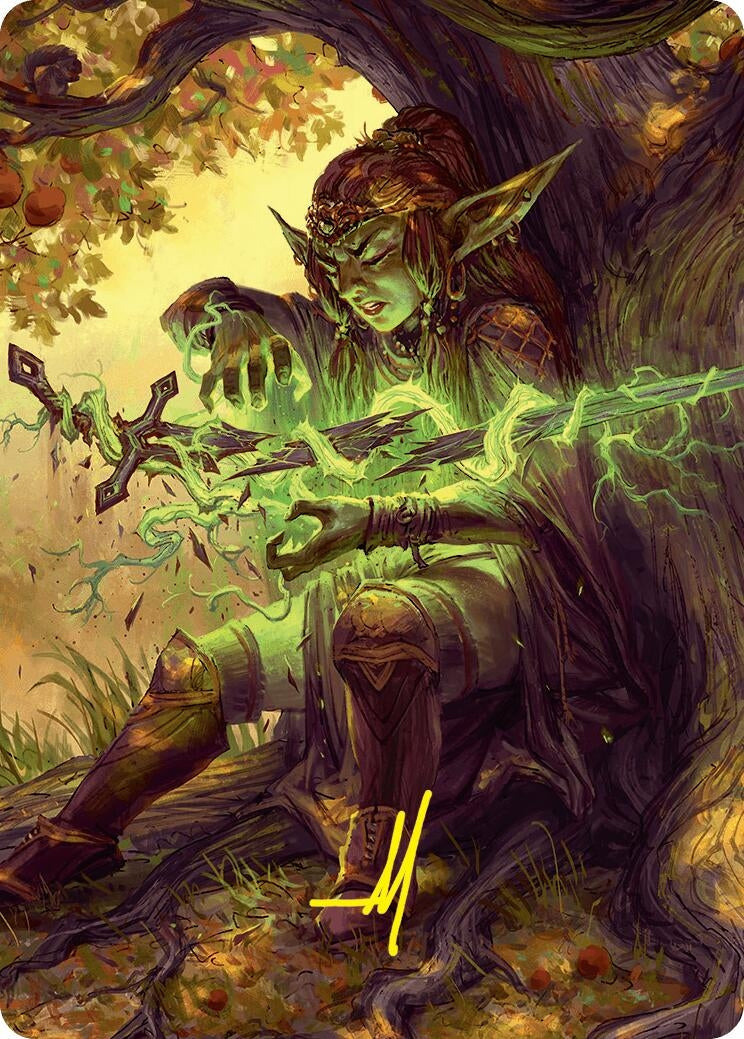 Image for Reclamation Sage Art Card (45/54) (Gold-Stamped Signature) (45) - Magic: The Gathering