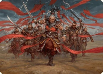 Image for Alesha, Who Laughs at Fate Art Card (14/54) (14) - Magic: The Gathering