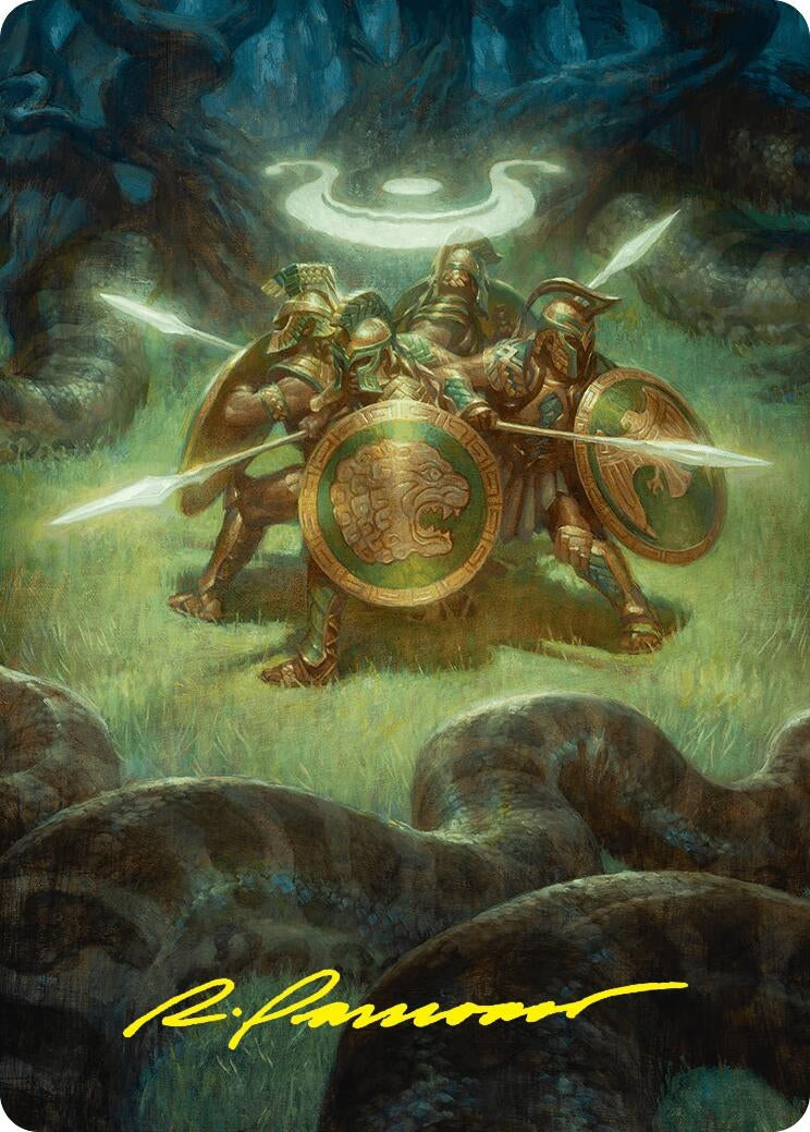 Image for Anthem of Champions Art Card (47/54) (Gold-Stamped Signature) (47) - Magic: The Gathering