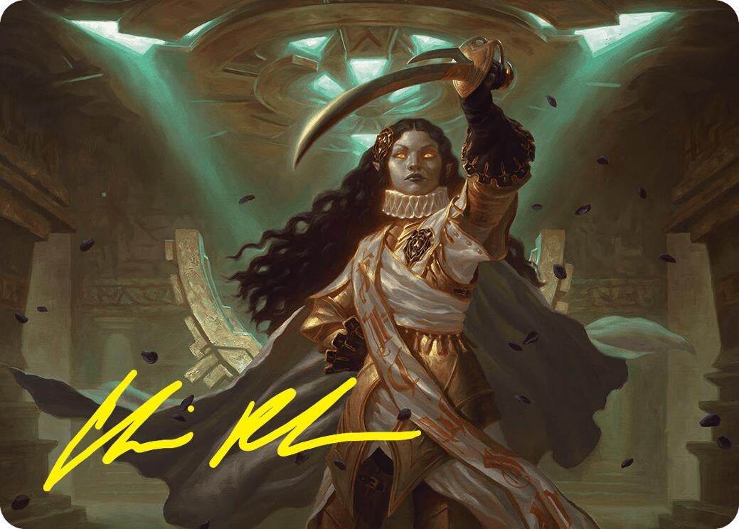 Image for Elenda, Saint of Dusk Art Card (15/54) (Gold-Stamped Signature) (15) - Magic: The Gathering