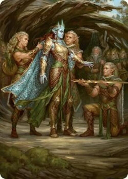Image for Lathril, Blade of the Elves Art Card (48/54) (48) - Magic: The Gathering