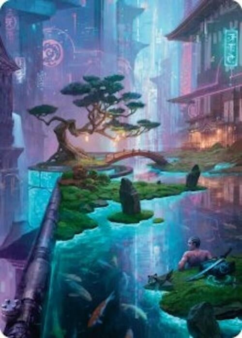 Image for Island Art Card (22/54) (22) - Magic: The Gathering