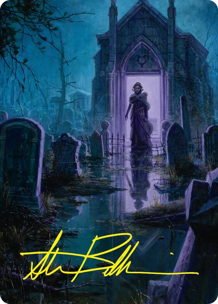 Image for Swamp Art Card (23/54) (Gold-Stamped Signature) (23) - Magic: The Gathering