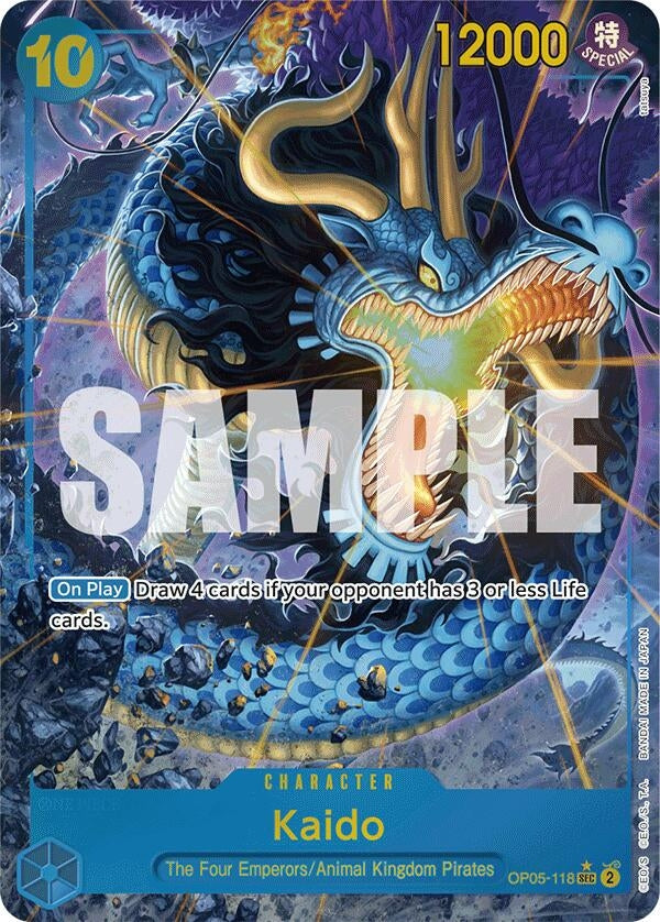 Kaido (OP05-118) (Alternate Art) (OP05-118) (PRB-01)