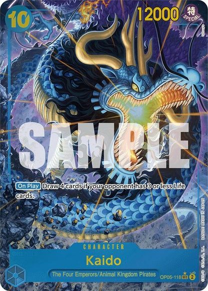 Kaido (OP05-118) (Alternate Art) (OP05-118) (PRB-01)