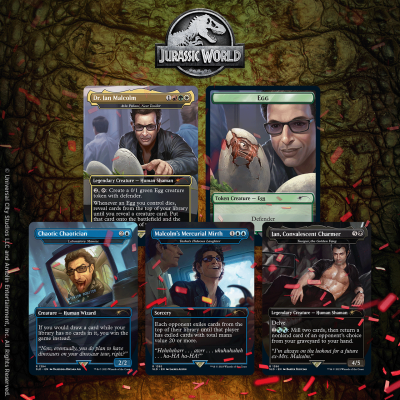 Secret Lair: Drop Series - Secret Lair x Jurassic World (Dr. Ian Malcolm)