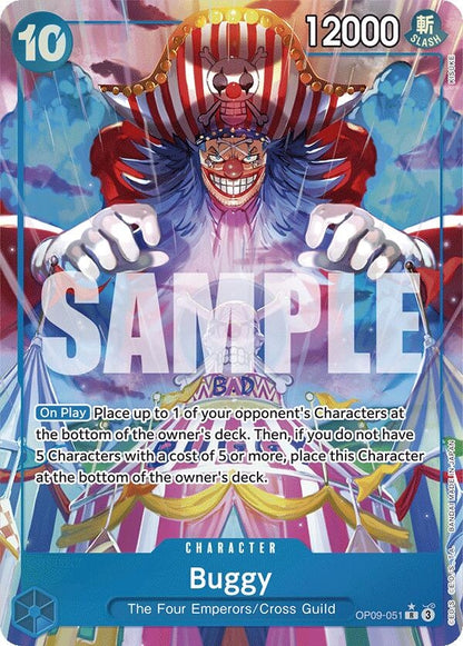 Buggy (051) (Alternate Art) (OP09-051) (OP09)