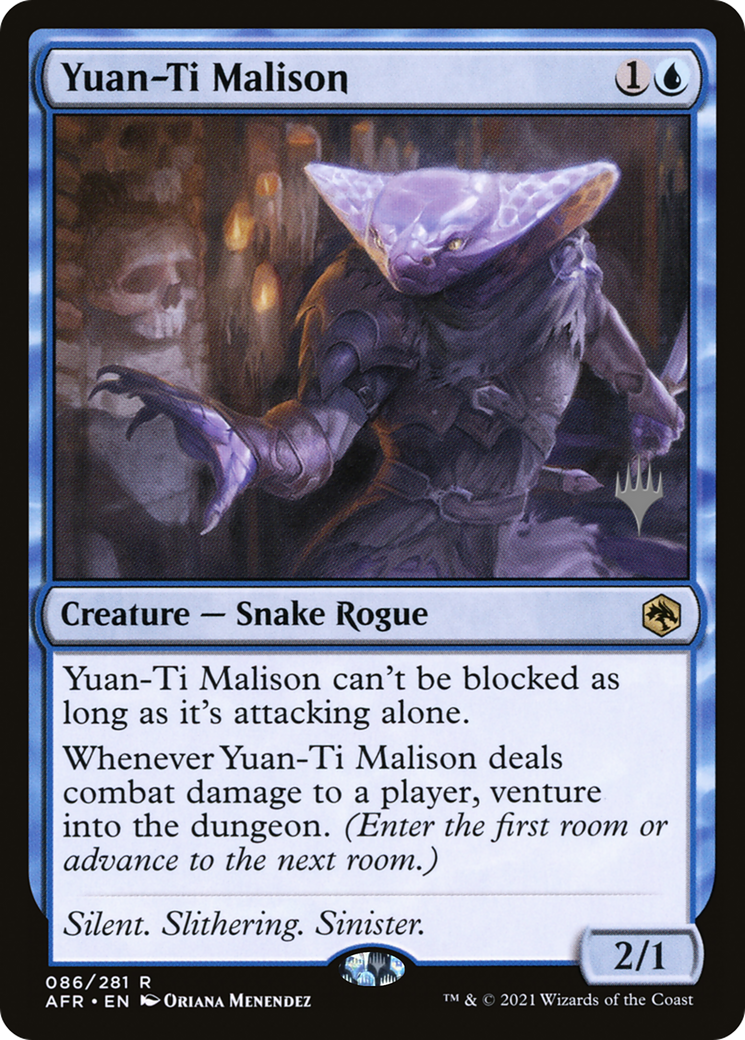 Yuan-Ti Malison (Promo Pack) [Dungeons & Dragons: Adventures in the Forgotten Realms Promos]