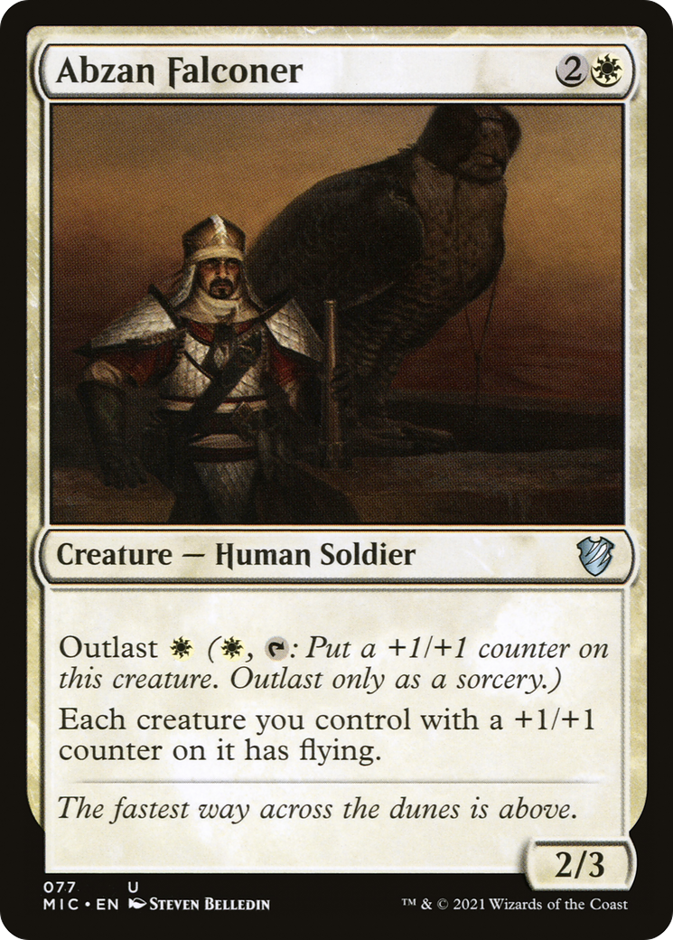 Abzan Falconer [Innistrad: Midnight Hunt Commander]