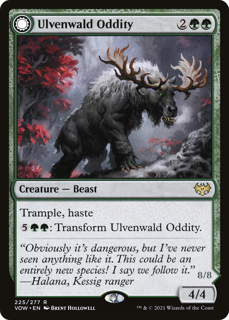 Ulvenwald Oddity // Ulvenwald Behemoth [Innistrad: Crimson Vow]