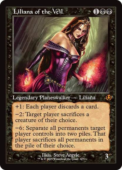 Liliana of the Veil (Retro Frame) (475) (INR)