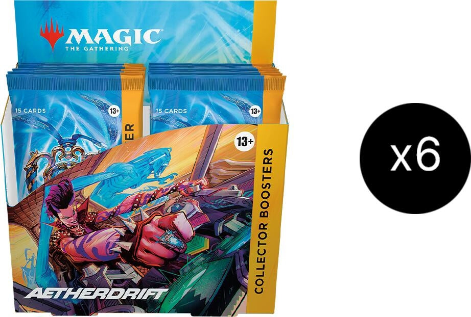 Image for Aetherdrift - Collector Booster Display Case - Magic: The Gathering