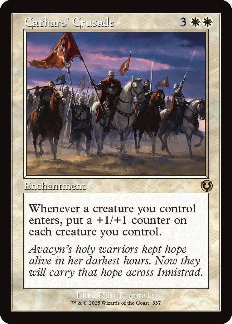 Cathars' Crusade (Retro Frame) (337) (INR)