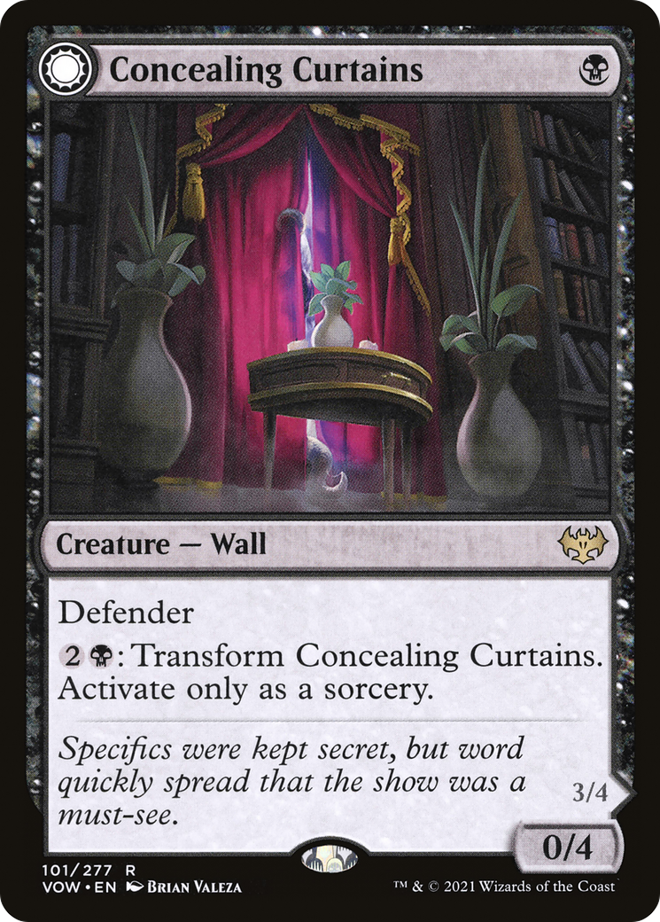 Concealing Curtains // Revealing Eye [Innistrad: Crimson Vow]