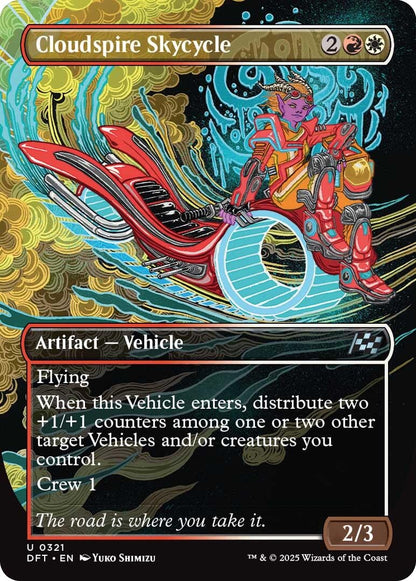 Image for Cloudspire Skycycle (Borderless) (321) - Magic: The Gathering