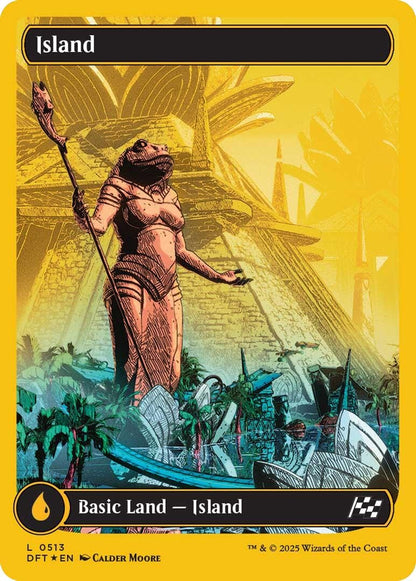 Image for Island (0513) (First-Place Foil) (513) - Magic: The Gathering