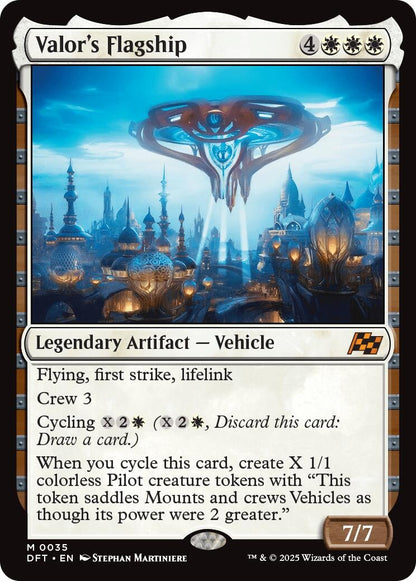 Image for Valor's Flagship (35) - Magic: The Gathering