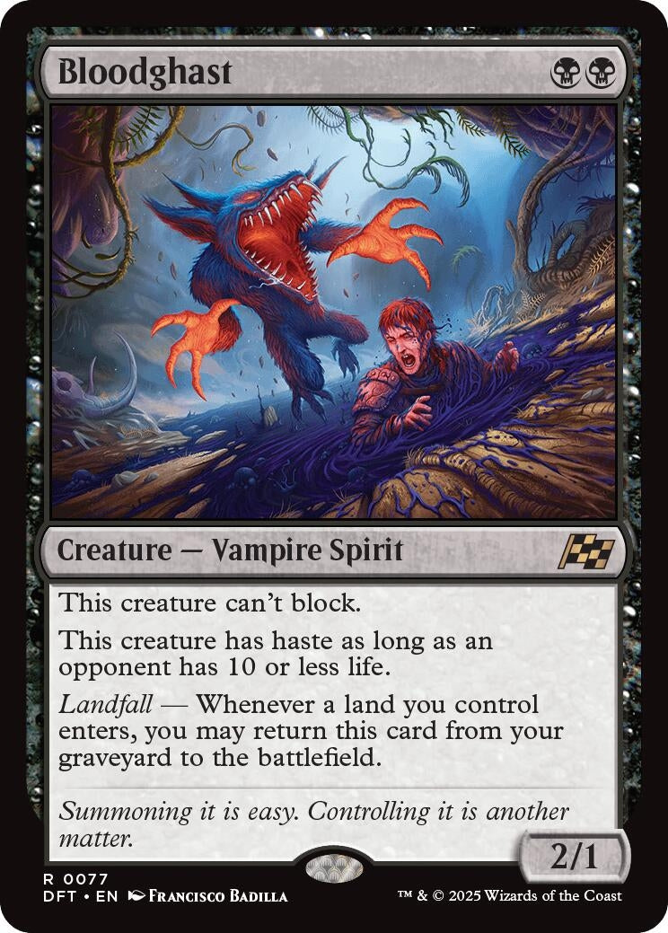 Image for Bloodghast (77) - Magic: The Gathering