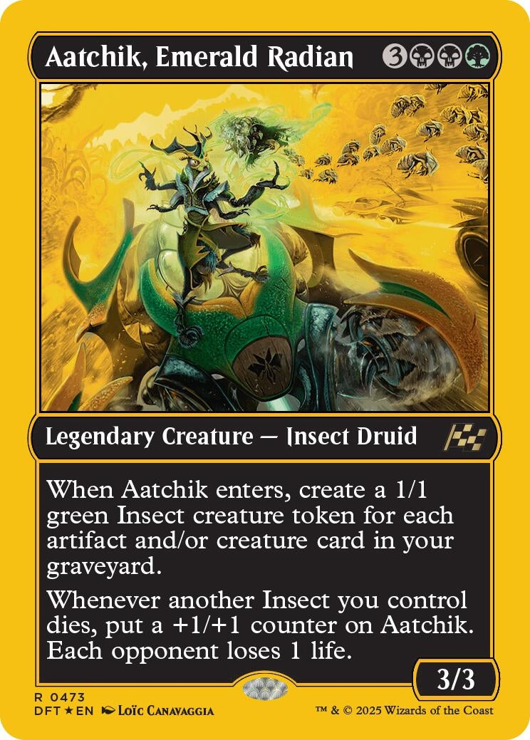 Image for Aatchik, Emerald Radian (First-Place Foil) (473) - Magic: The Gathering