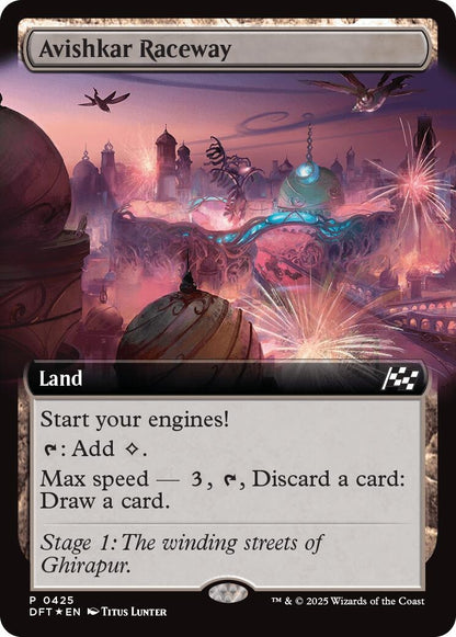 Image for Avishkar Raceway (Extended Art) (425) - Magic: The Gathering