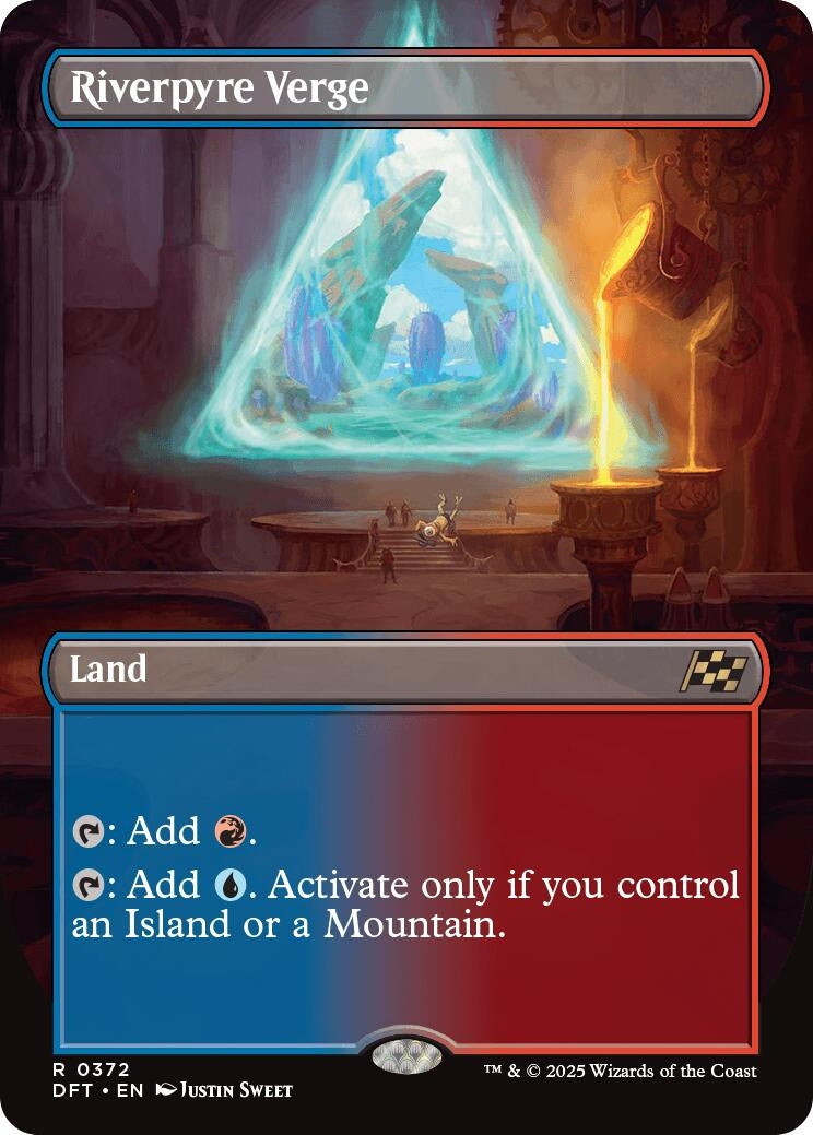 Image for Riverpyre Verge (Borderless) (372) - Magic: The Gathering