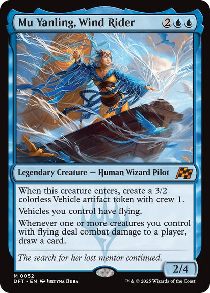 Image for Mu Yanling, Wind Rider (52) - Magic: The Gathering