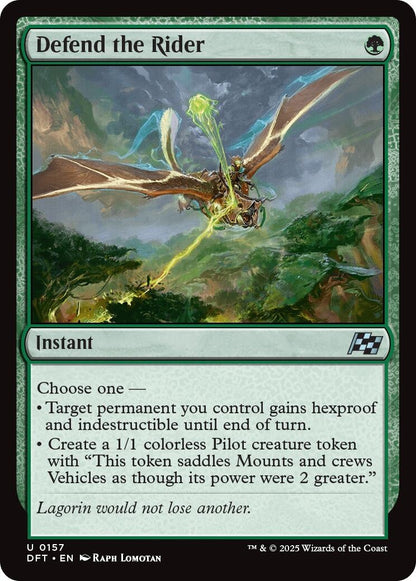 Image for Defend the Rider (157) - Magic: The Gathering