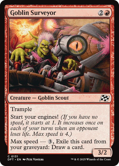 Image for Goblin Surveyor (131) - Magic: The Gathering
