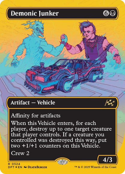 Image for Demonic Junker (Borderless) (First-Place Foil) (524) - Magic: The Gathering