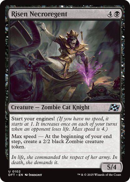 Image for Risen Necroregent (102) - Magic: The Gathering