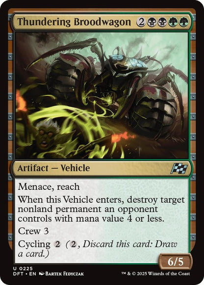 Image for Thundering Broodwagon (225) - Magic: The Gathering