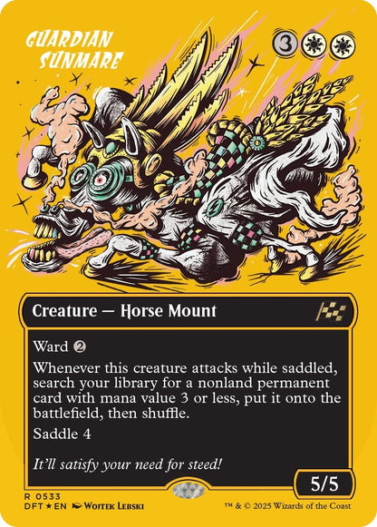 Image for Guardian Sunmare (Borderless) (First-Place Foil) (533) - Magic: The Gathering