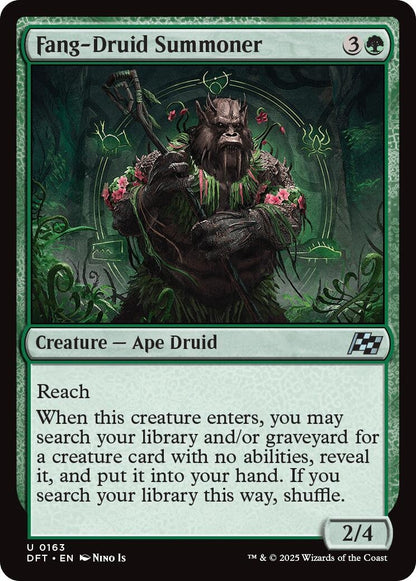 Image for Fang-Druid Summoner (163) - Magic: The Gathering
