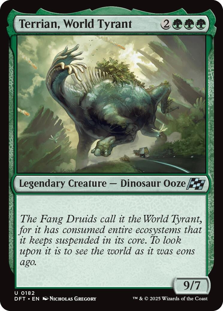 Image for Terrian, World Tyrant (182) - Magic: The Gathering