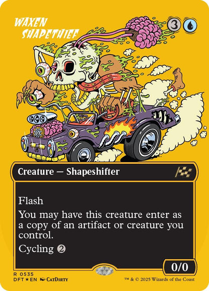 Image for Waxen Shapethief (Borderless) (First-Place Foil) (535) - Magic: The Gathering