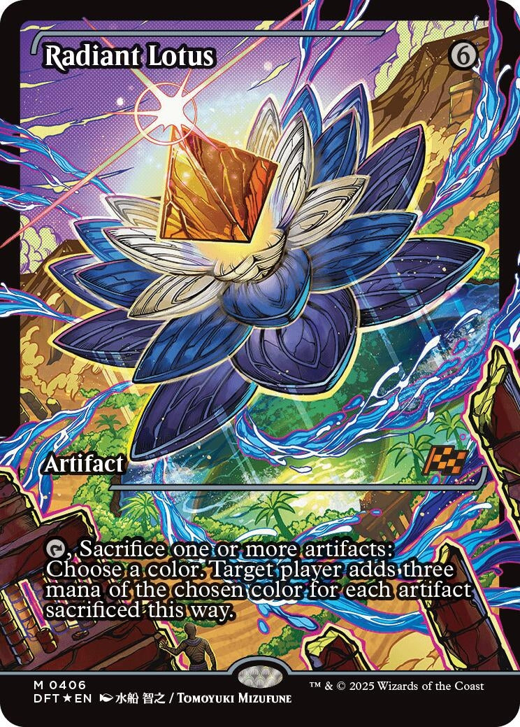 Image for Radiant Lotus (Showcase) (406) - Magic: The Gathering