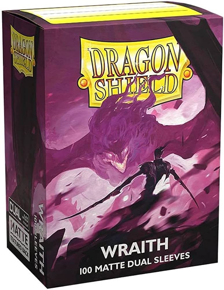 Dragon Shield Dual Matte Wraith Standard Size Card 100ct