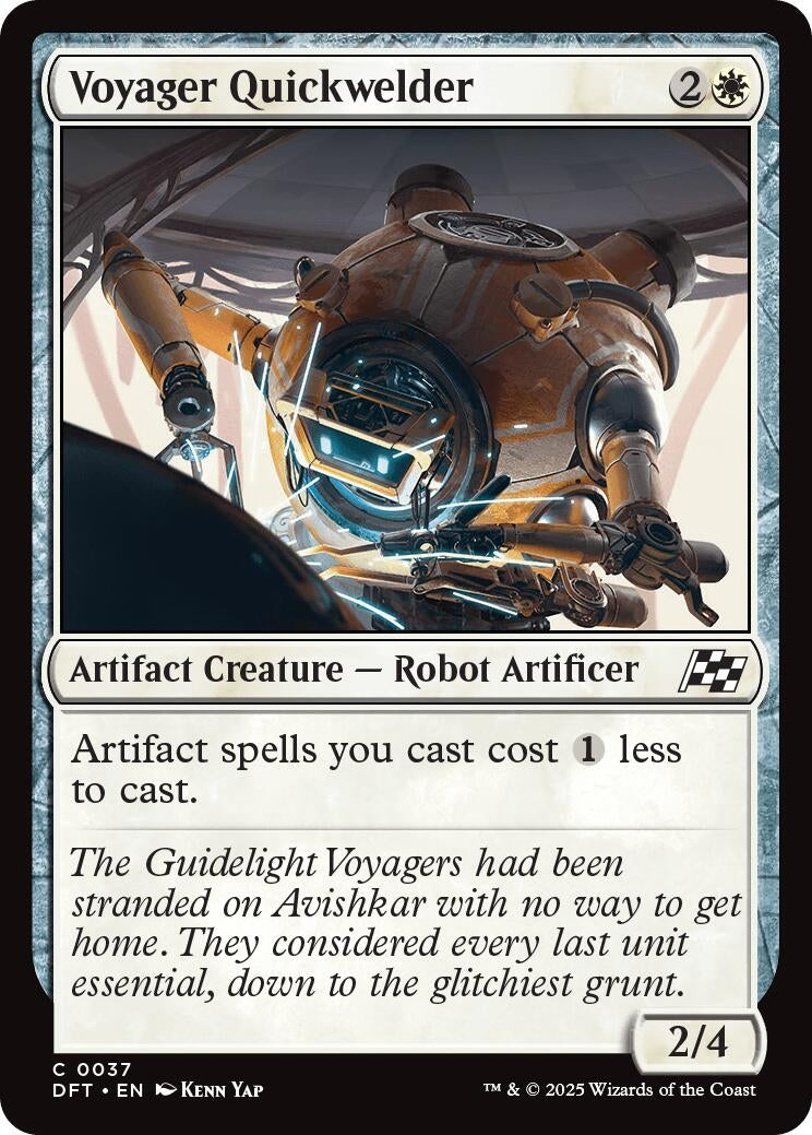 Image for Voyager Quickwelder (37) - Magic: The Gathering