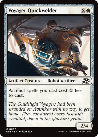 Image for Voyager Quickwelder (37) - Magic: The Gathering