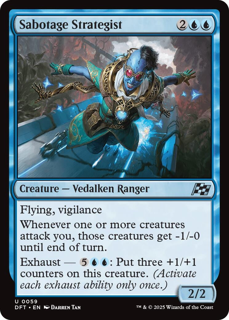 Image for Sabotage Strategist (59) - Magic: The Gathering