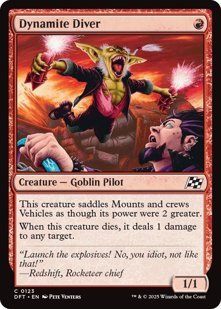 Image for Dynamite Diver (123) - Magic: The Gathering