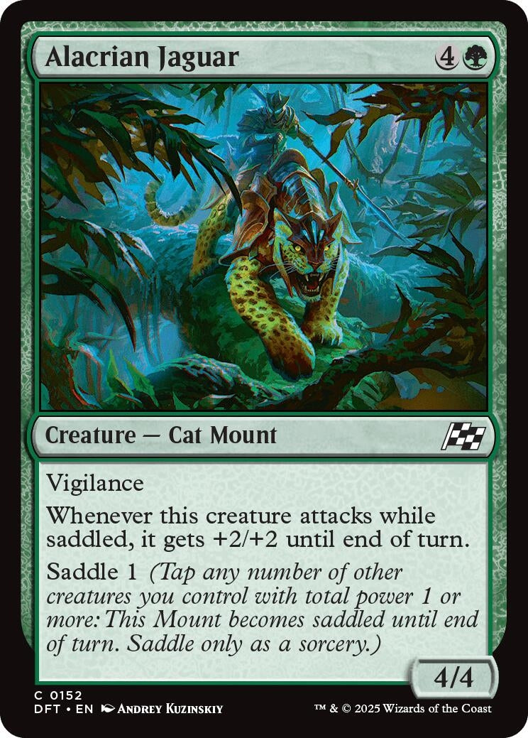 Image for Alacrian Jaguar (152) - Magic: The Gathering