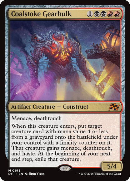Image for Coalstoke Gearhulk (198) - Magic: The Gathering