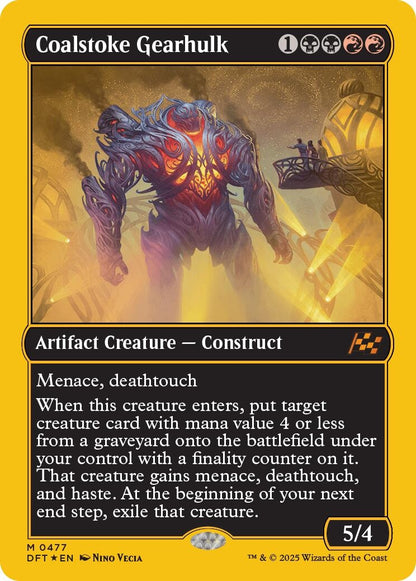 Image for Coalstoke Gearhulk (First-Place Foil) (477) - Magic: The Gathering