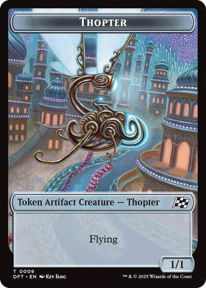 Image for Thopter (0009) // Treasure Double-Sided Token (9 // 11) - Magic: The Gathering