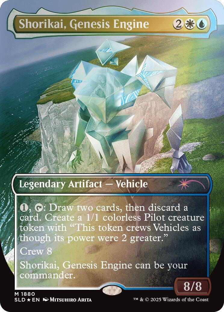 Shorikai, Genesis Engine (Rainbow Foil) (1880) (SLD)