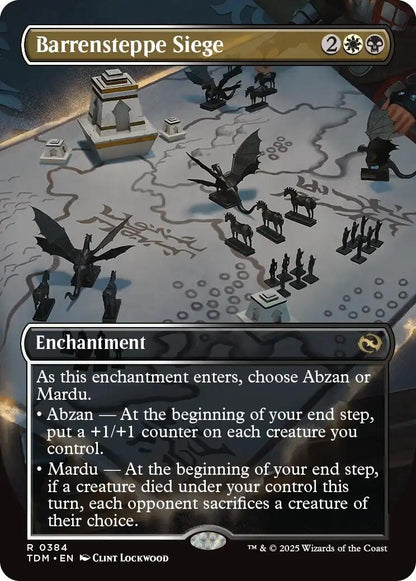 Image for Barrensteppe Siege (Borderless) (384) (TDM) - Magic: The Gathering