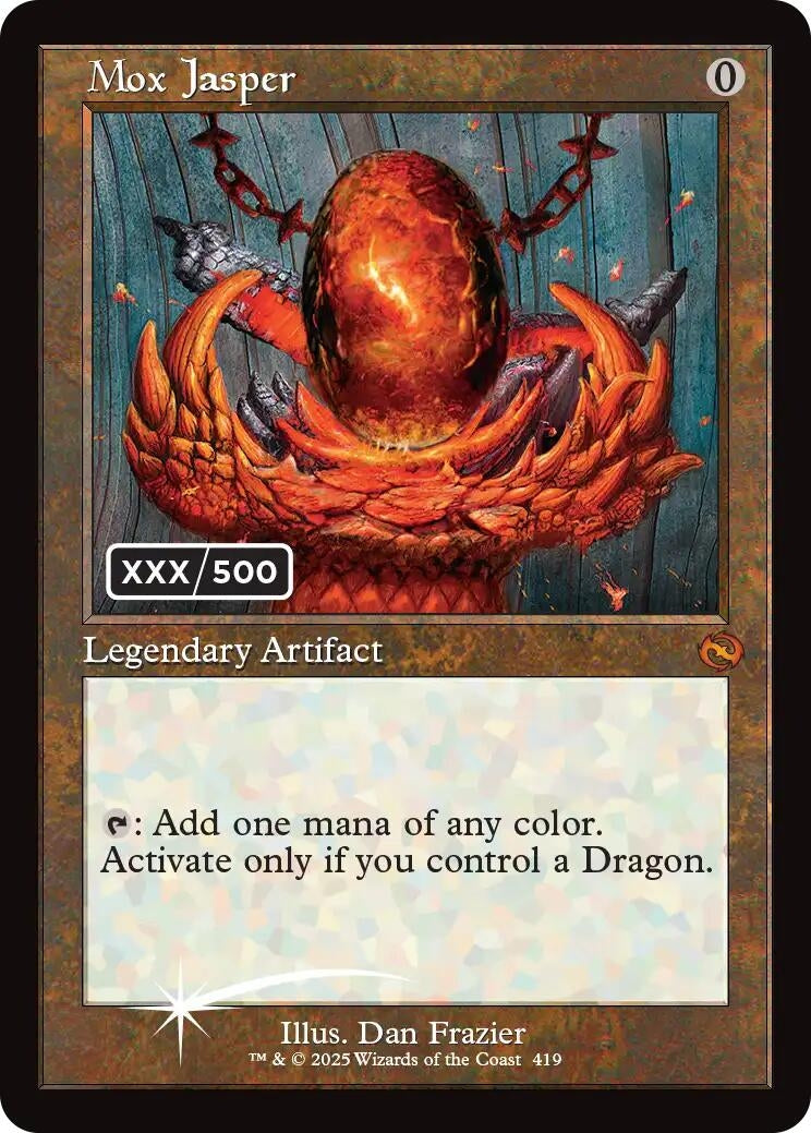Image for Mox Jasper (Serial Numbered) (419) (TDM) - Magic: The Gathering